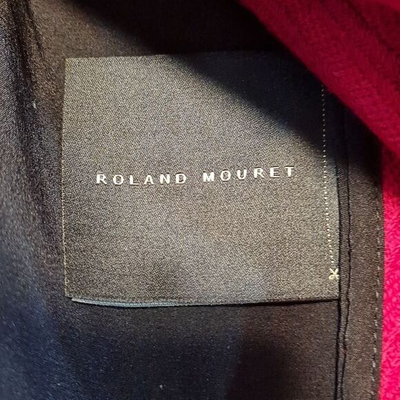 Roland Mouret Denham Women Long Coat  - Size: 10 - Picture 9 of 12